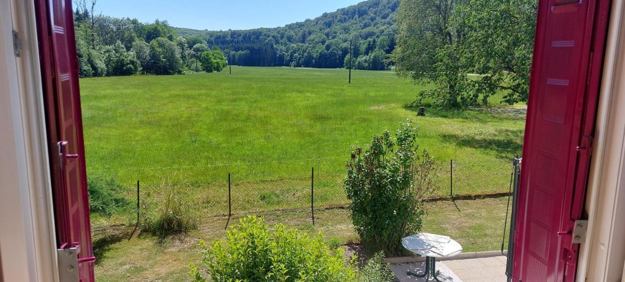 Ferme De La Grange Du Bas Villa Saint-Bresson Exteriör bild